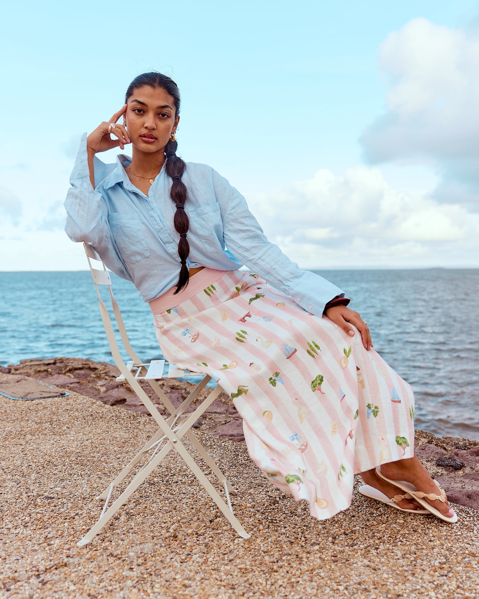 Boat Days - Maxi Skirt