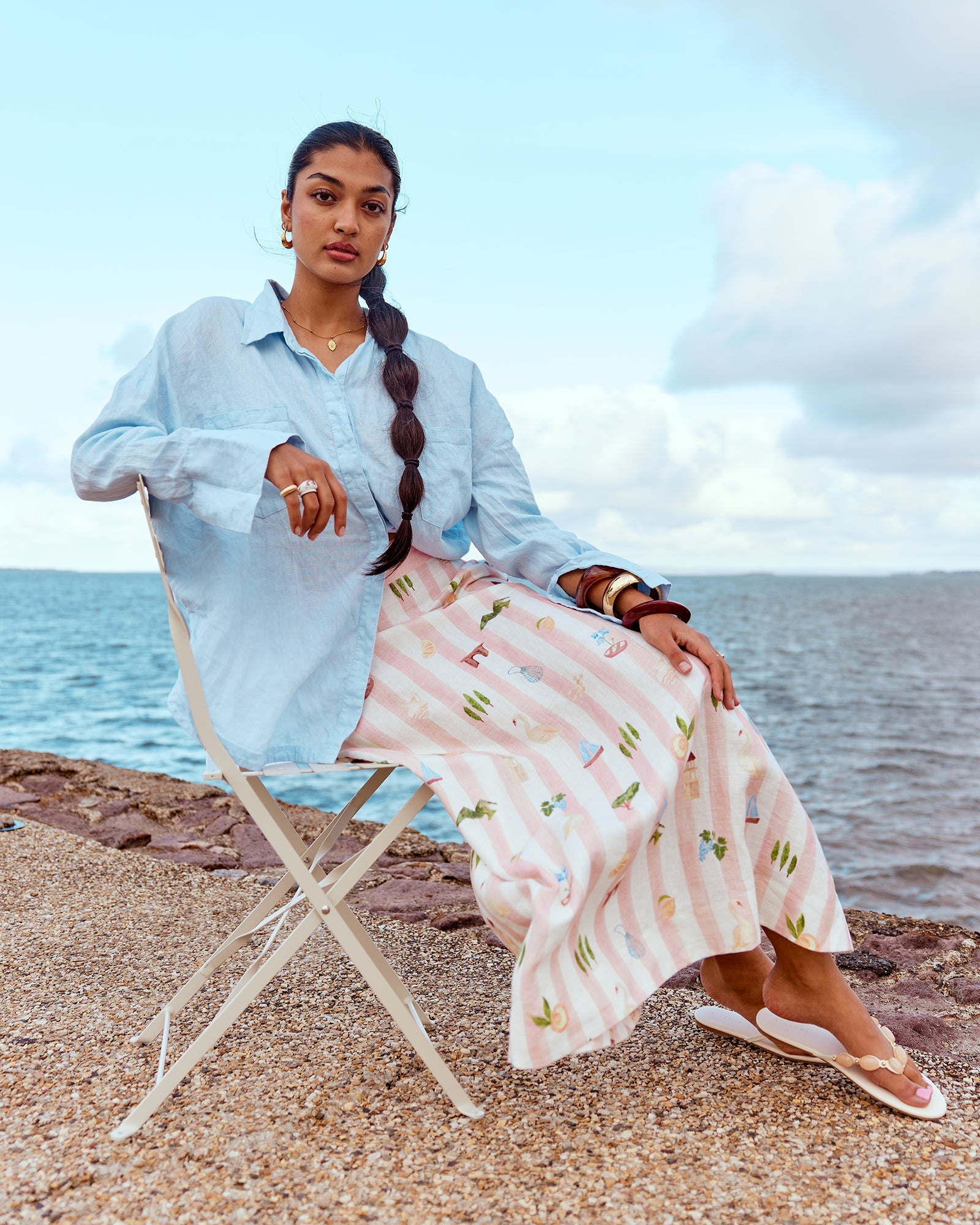 Boat Days - Maxi Skirt