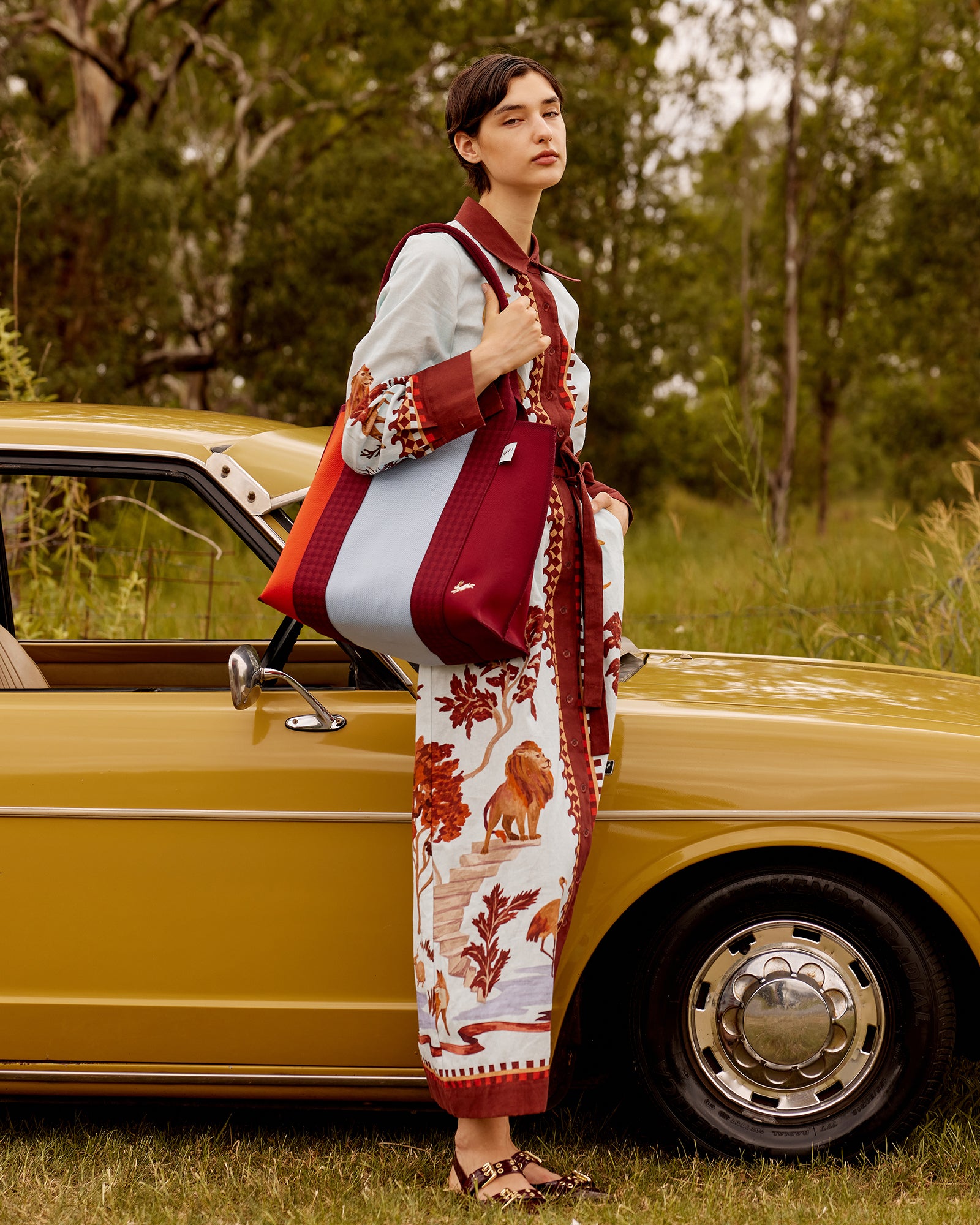 Royal Match - Knitted Tote Bag