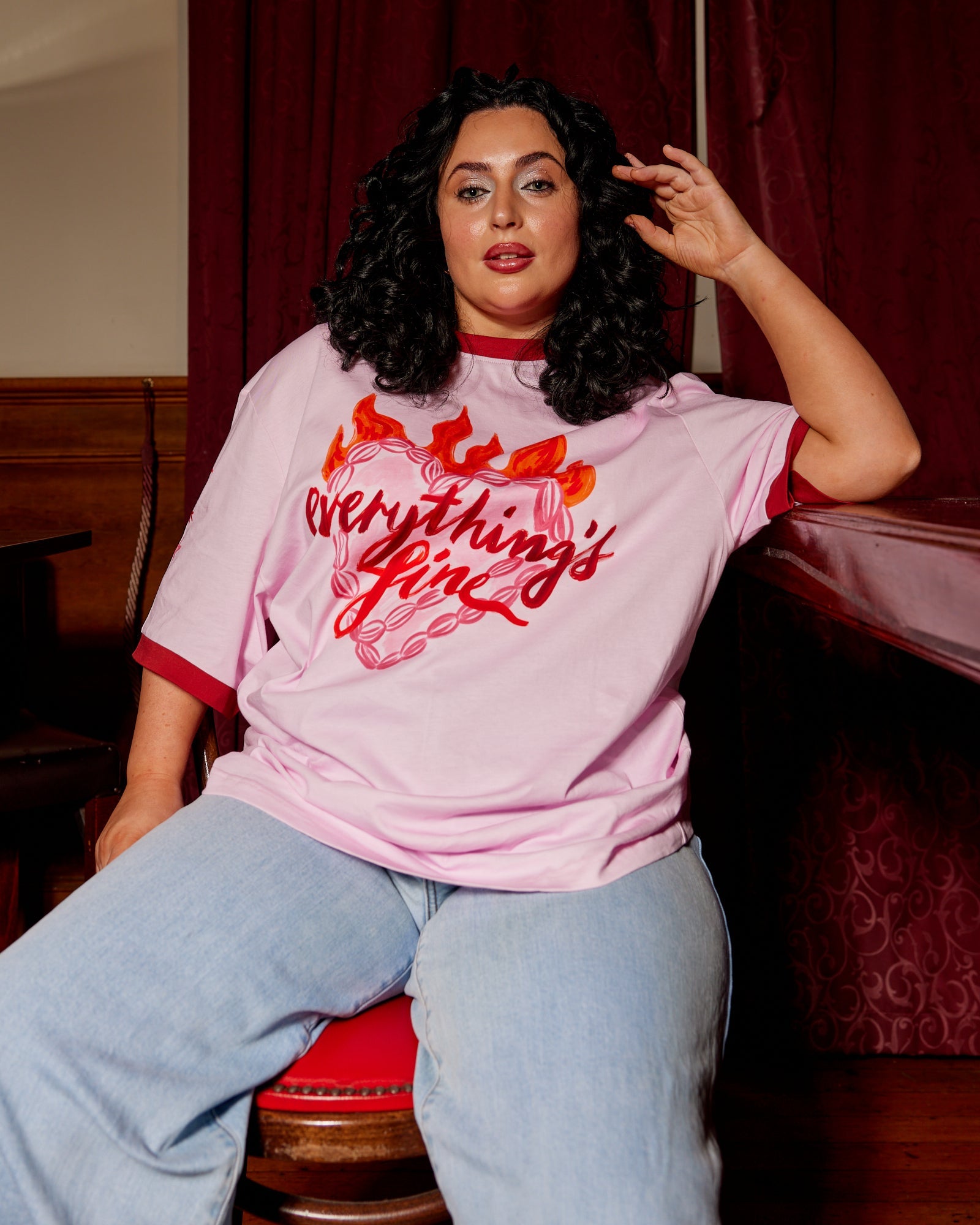 Libra - Astrology Oversized Tee