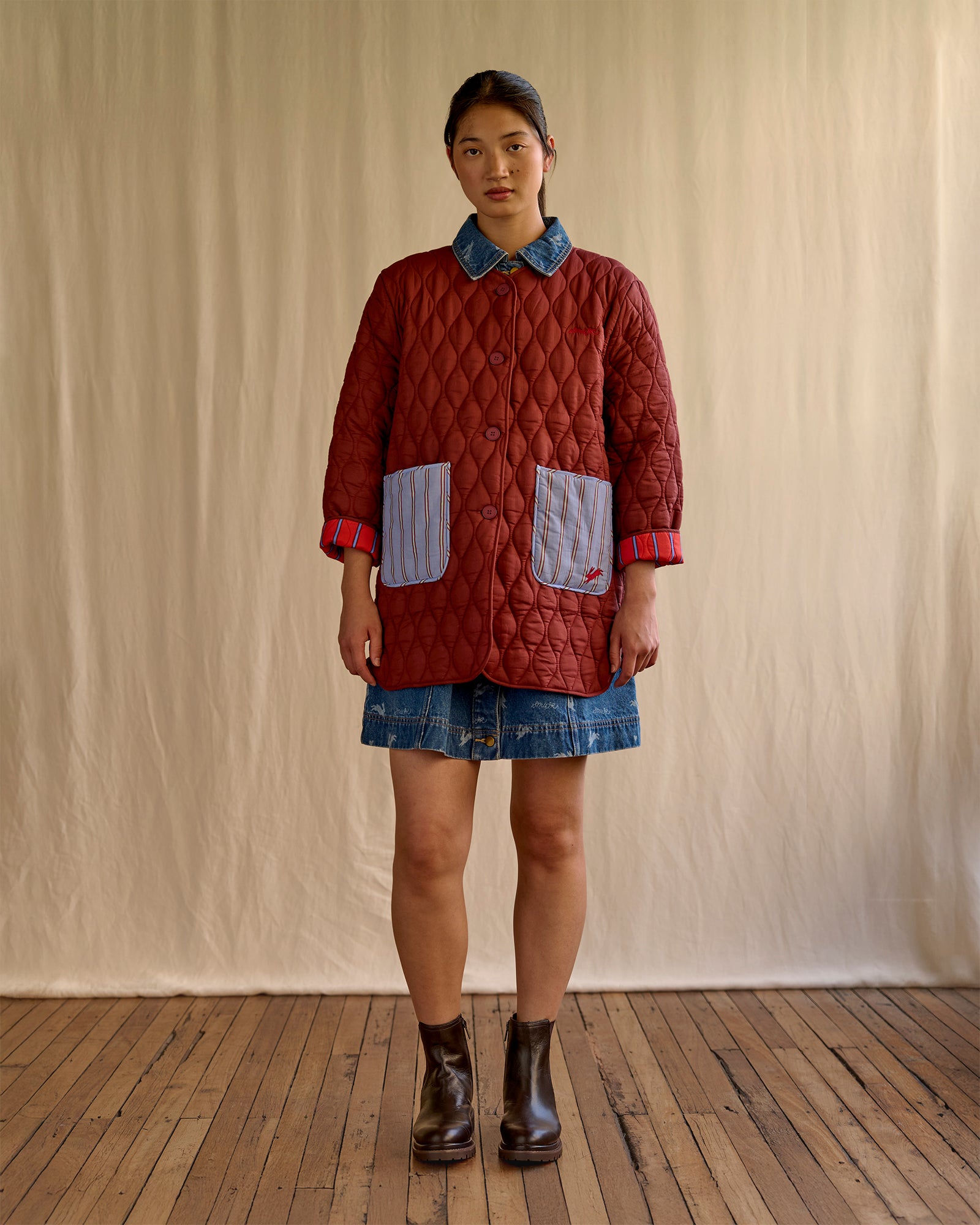 Royal Match - Quilted Jacket