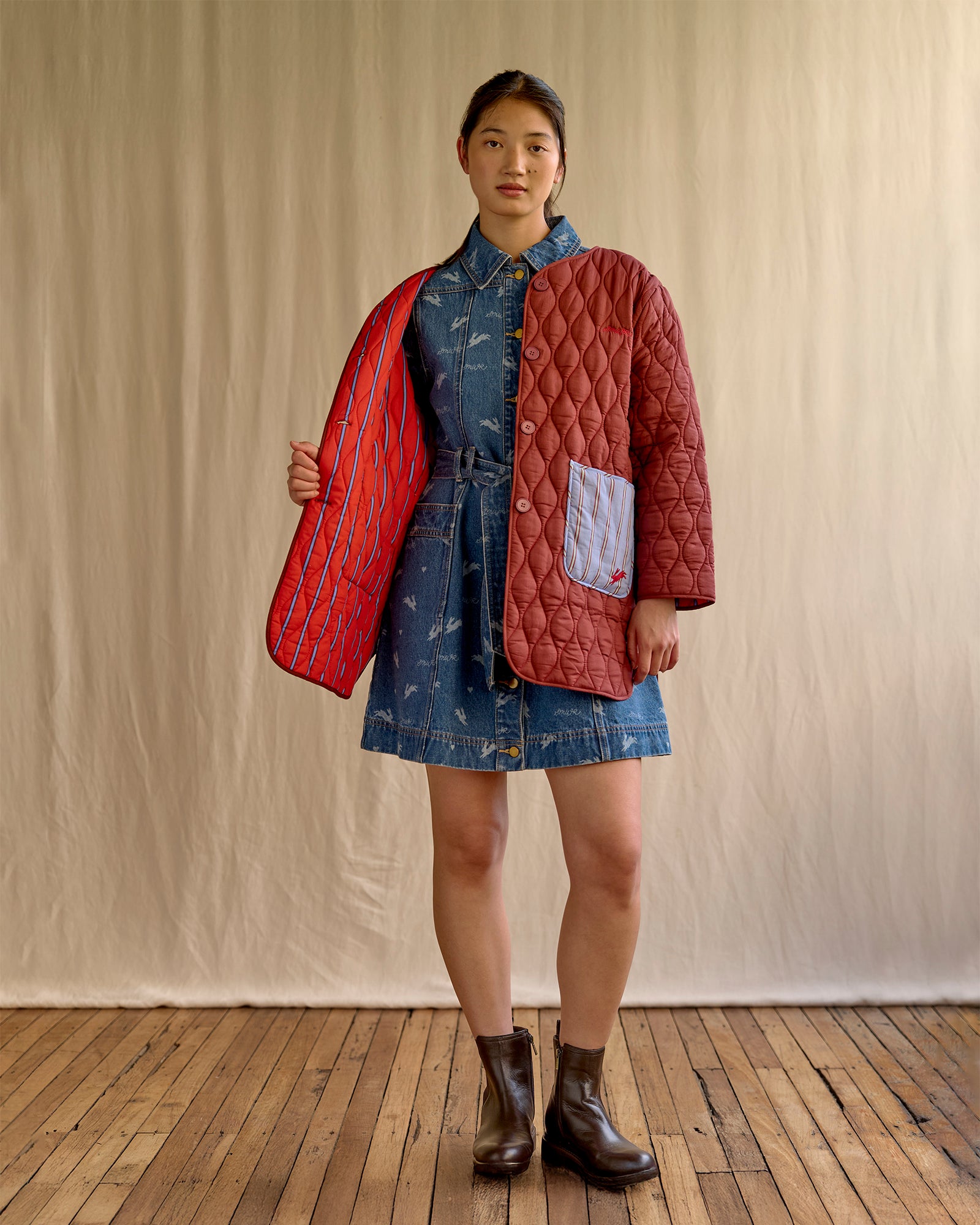 Royal Match - Quilted Jacket