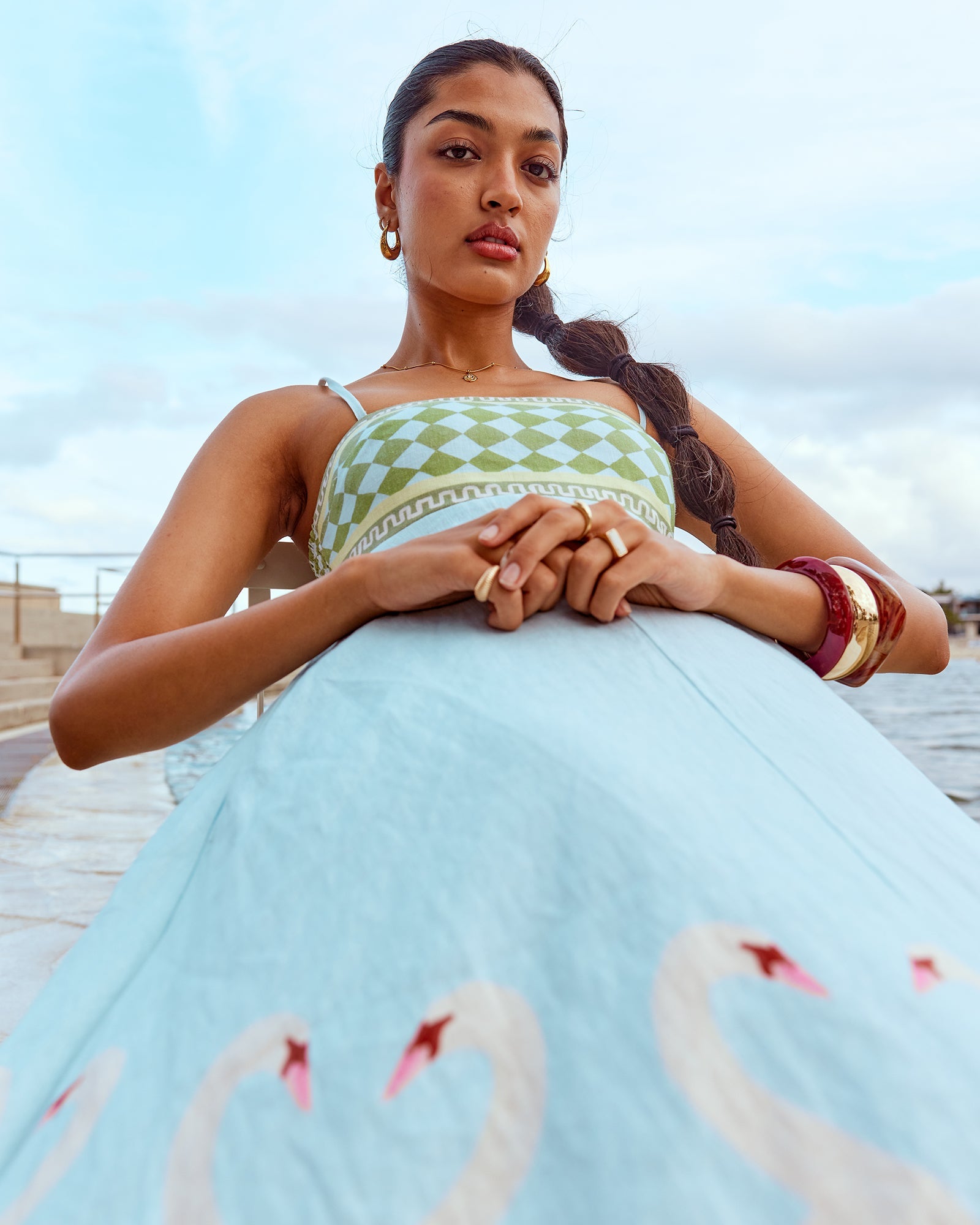 Swan Lake - Maxi Dress