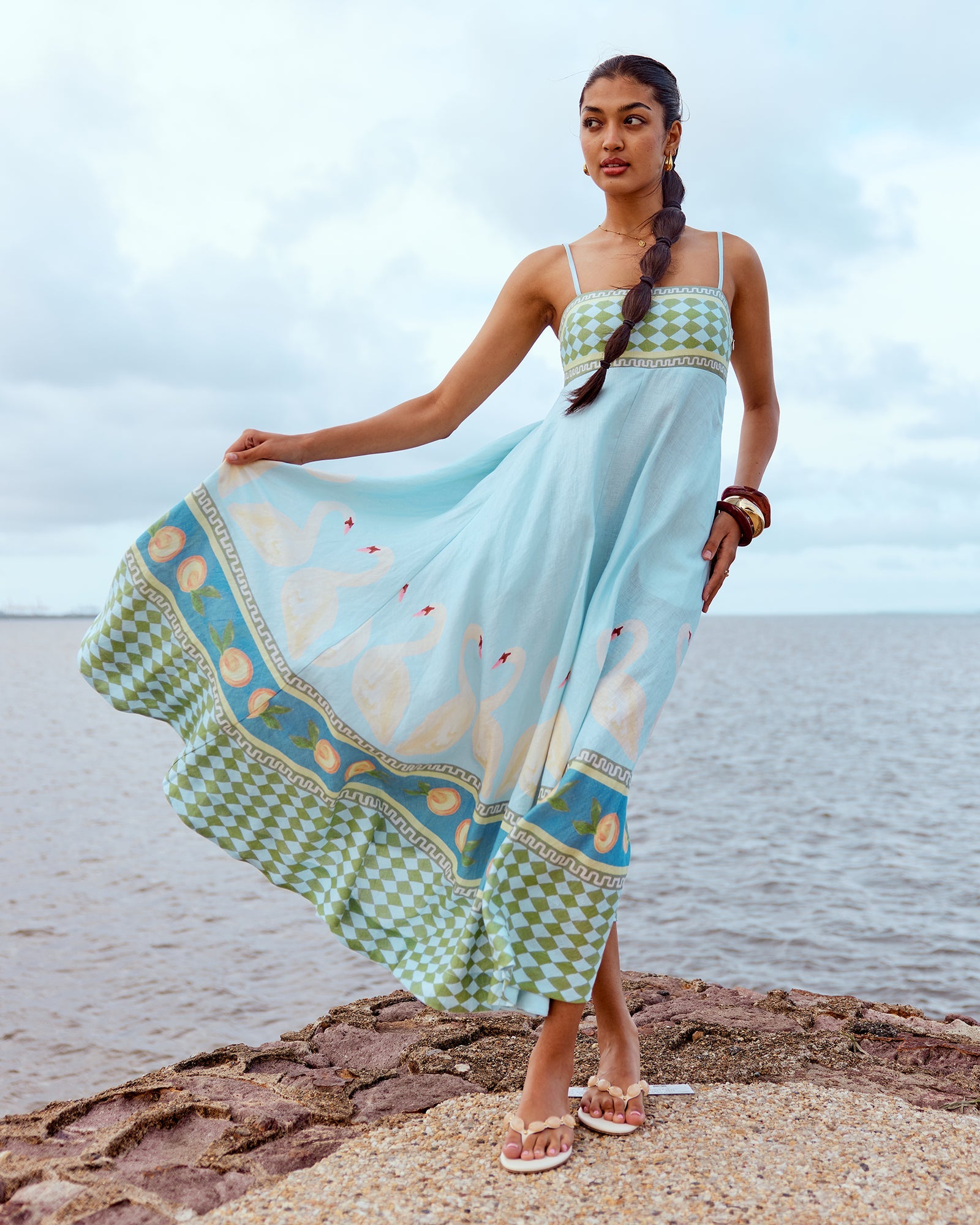 Swan Lake - Maxi Dress