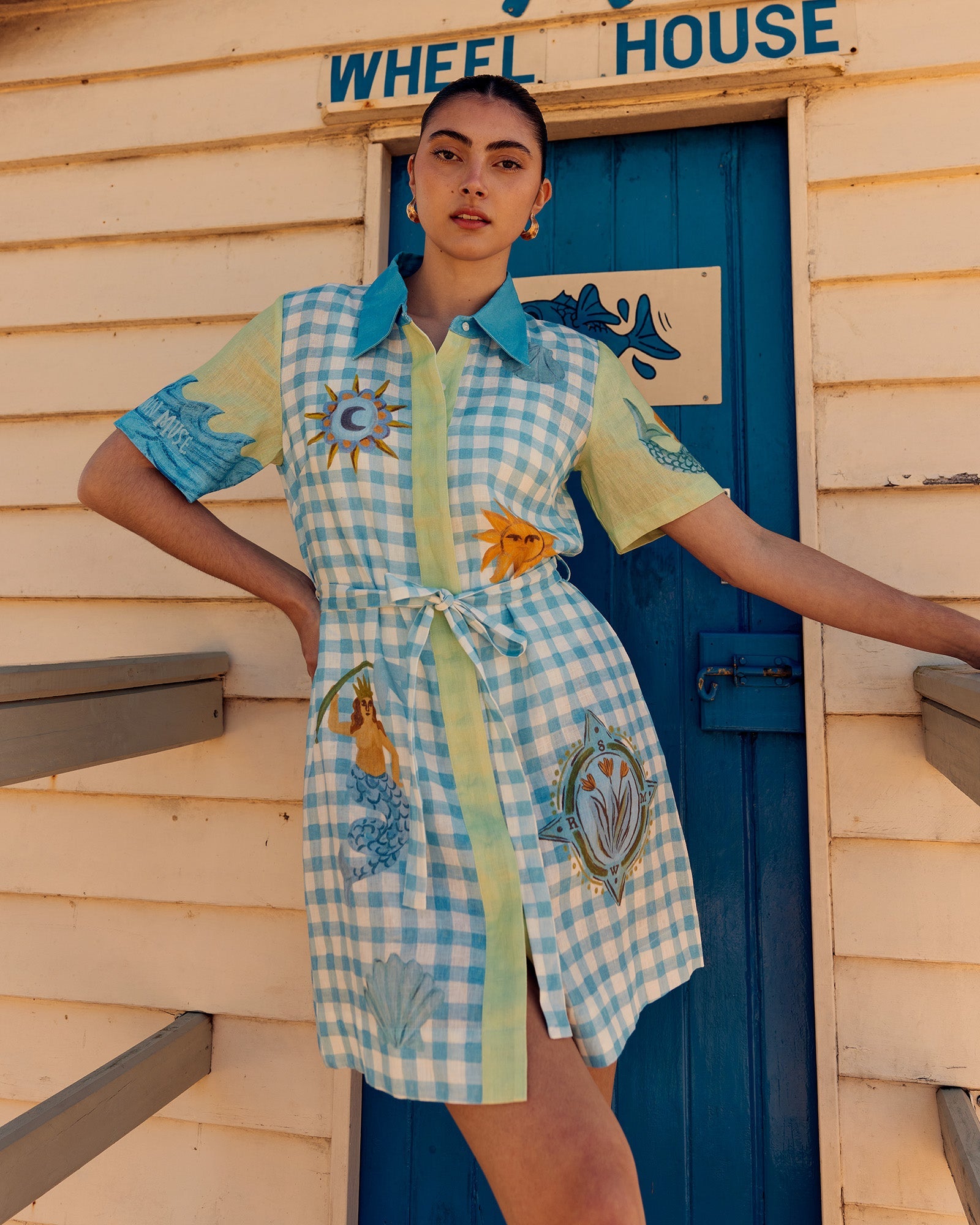 My Own Muse - Mini Shirt Dress
