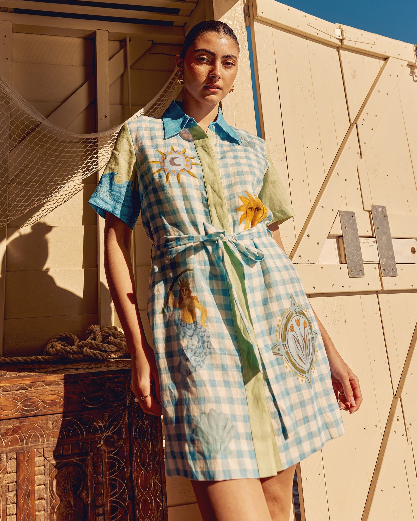 My Own Muse - Mini Shirt Dress