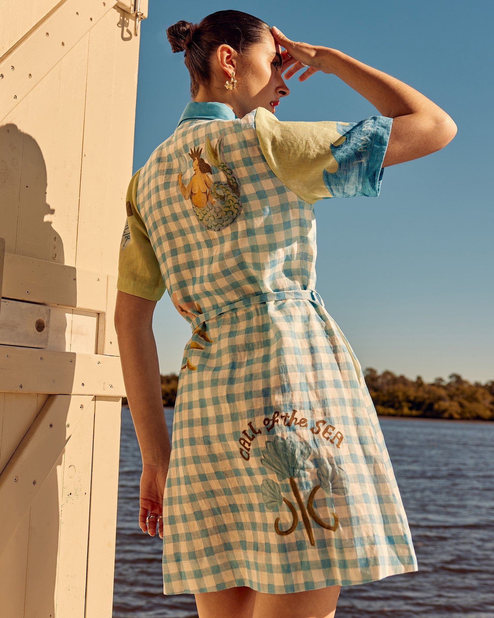 My Own Muse - Mini Shirt Dress
