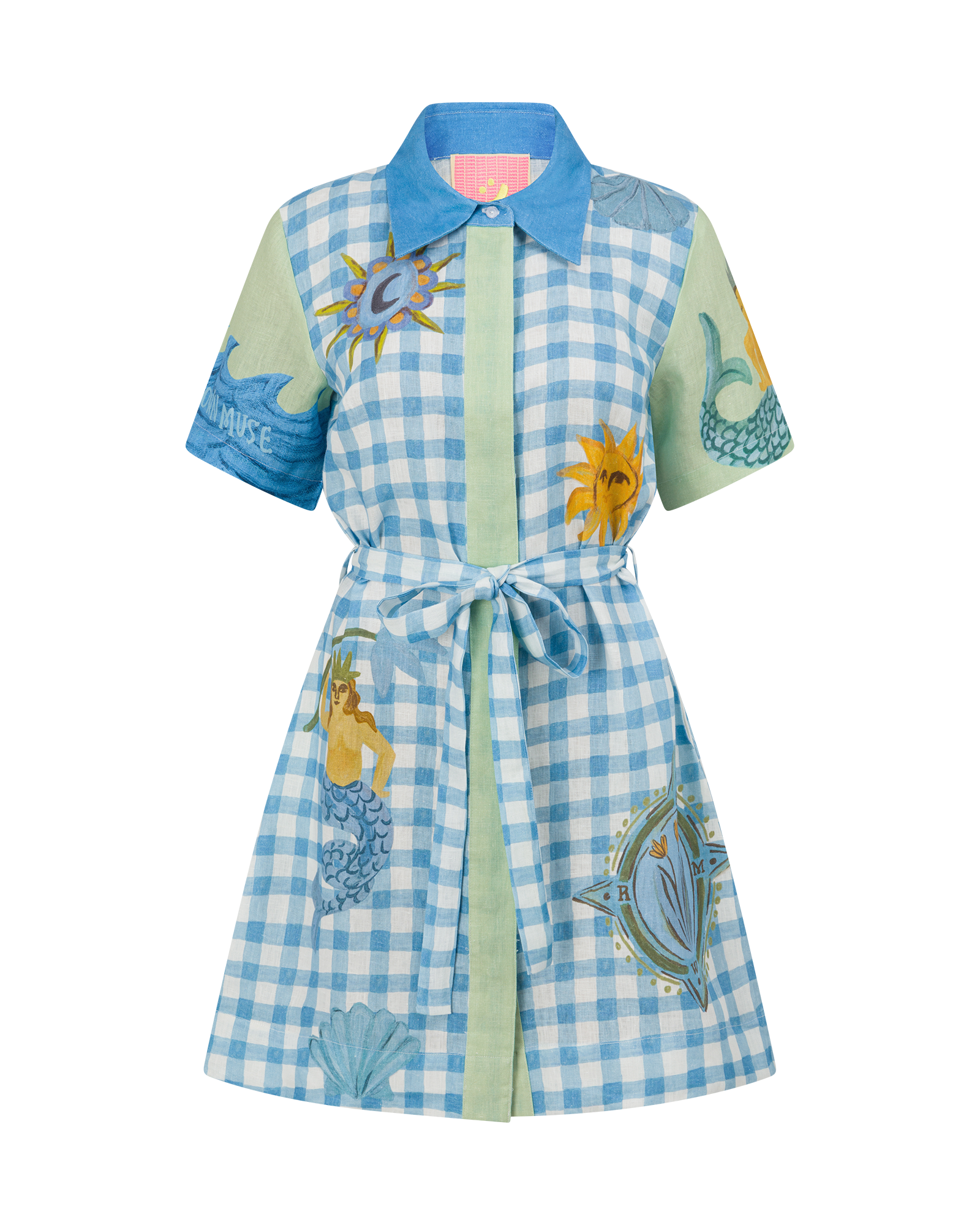 My Own Muse - Mini Shirt Dress