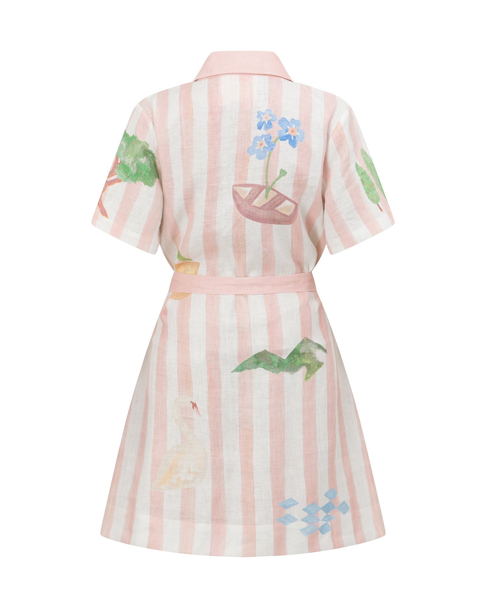 Boat Days - Mini Shirt Dress