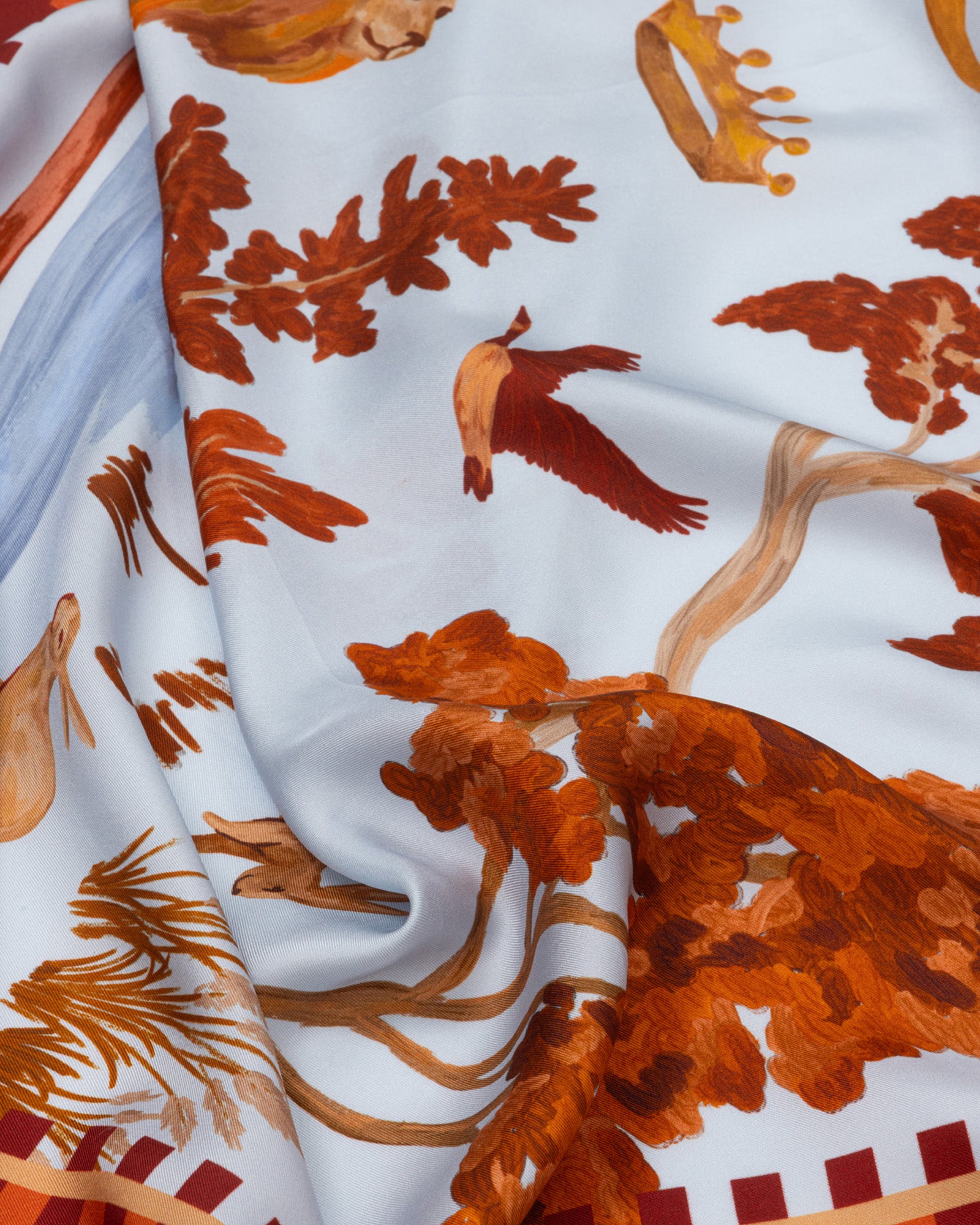 Moon Court - Silk Scarf