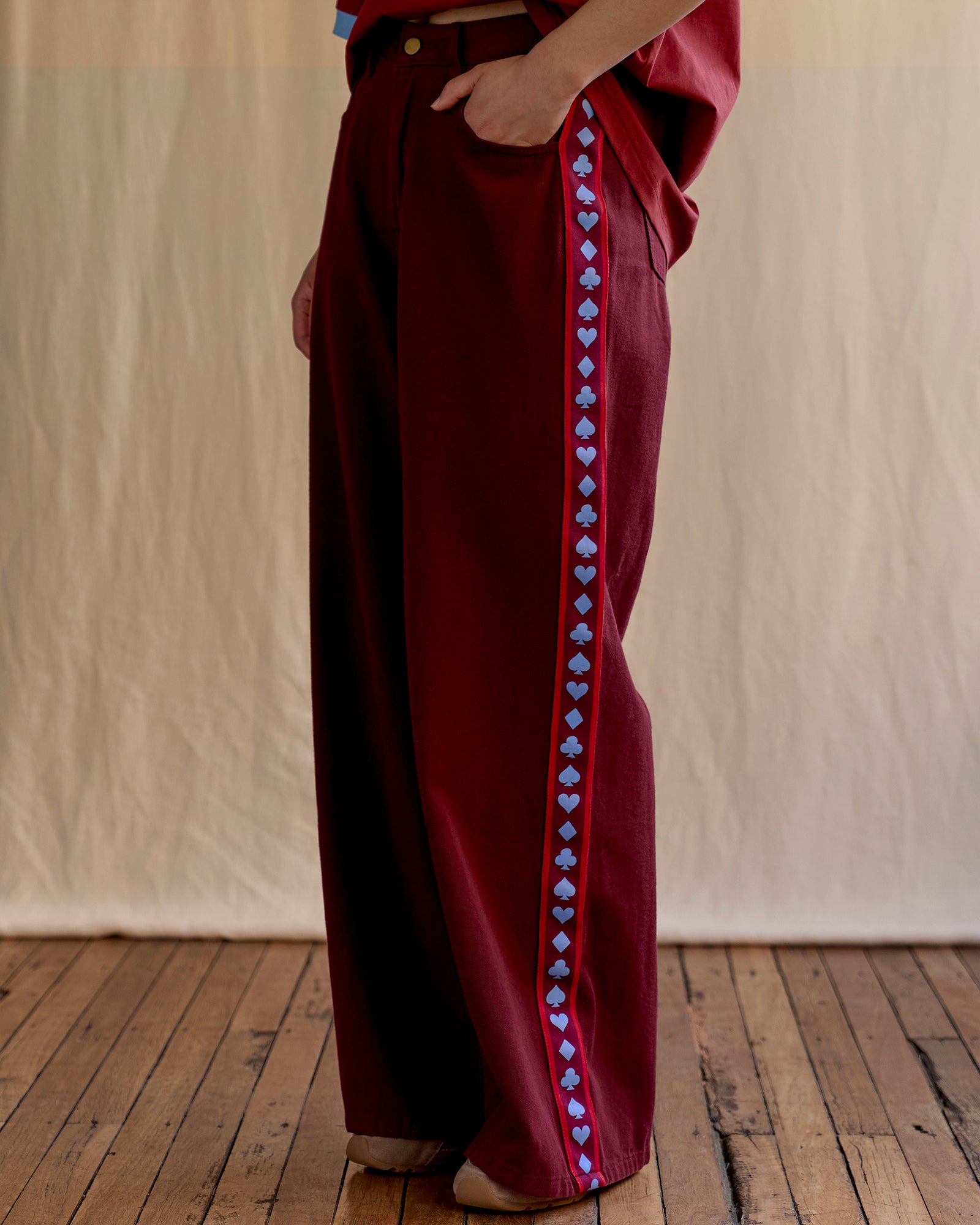 Royal Match - Wide Leg Pant