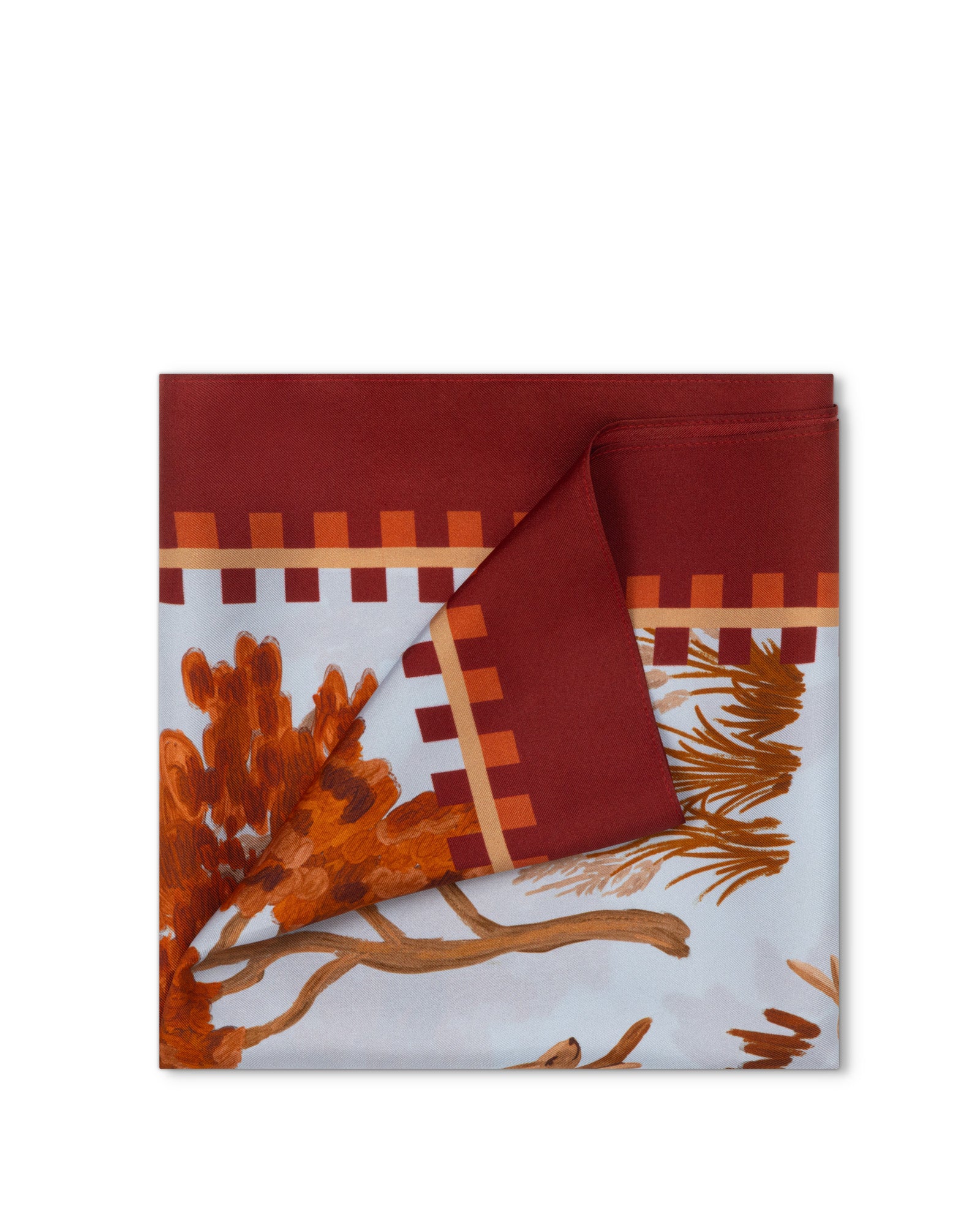 Moon Court - Silk Scarf